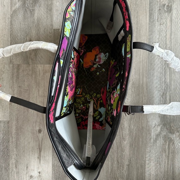 NWT Tumi Everyday Tote Collage Floral Print - Picture 5 of 7